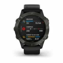 GPS Multisportuhr Garmin Fenix 6 Pro Sapphire -Fahrräder Verkaufsladen img bike computer garmin 4
